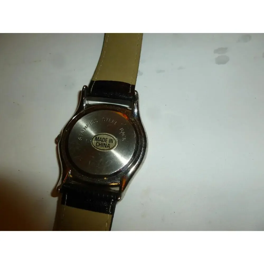 London ‎ Mens Quartz Watch Silver Tone Stainless